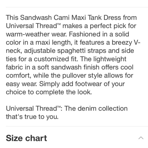 Women's Sandwash Cami Maxi Tank Dress - Universal Thread™ Purple XL - Picture 6 of 8